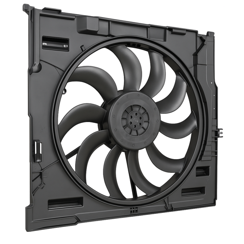 Fan housing with fan OE 17427634471