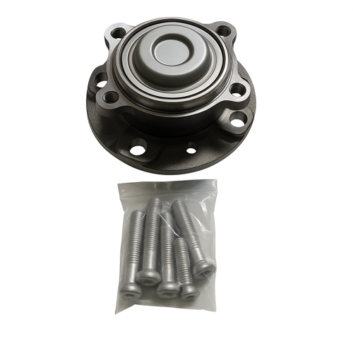 Wheel hub with bearing, front OE 31206867256