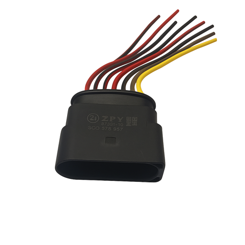 Flat contact housing with
contact locking mechanism
for contact housing: OE 1J0973837