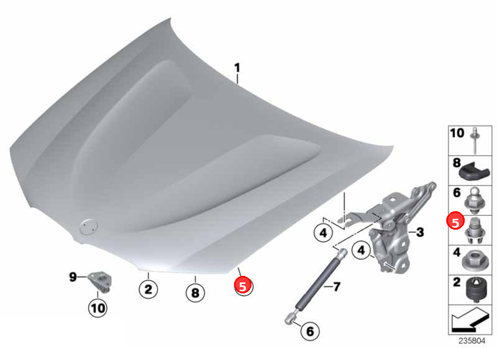 Adjuster OE 51767183752