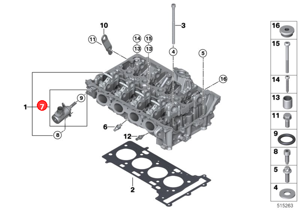 Actuator OE 11378652738