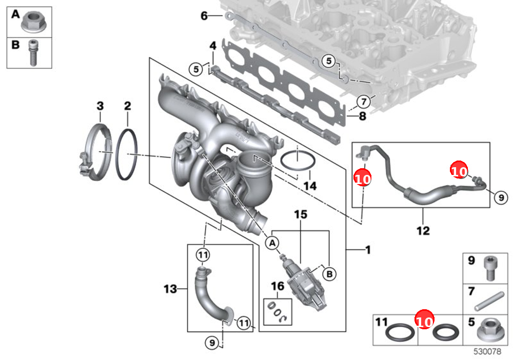 O-ring OE 11537610049