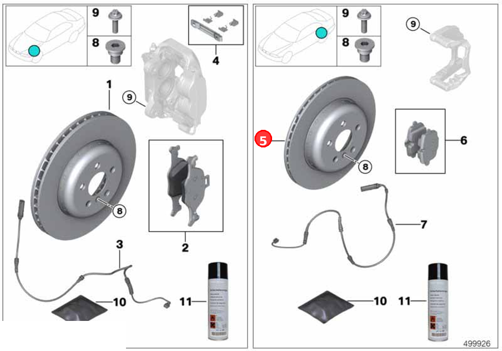 Brake disc, lightweight,ventilated,right OE 34216882246