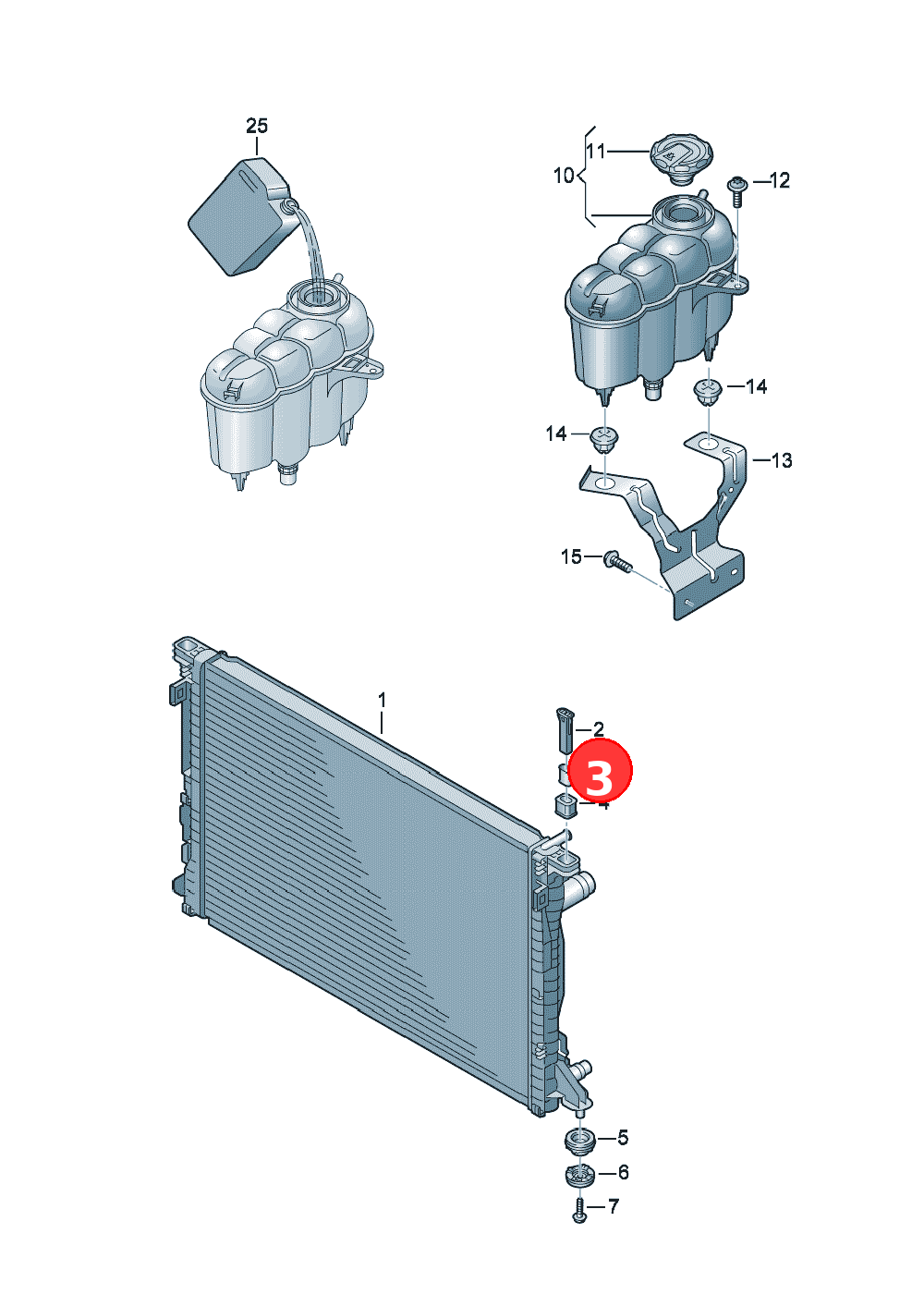 Sleeve OE 7P0121365
