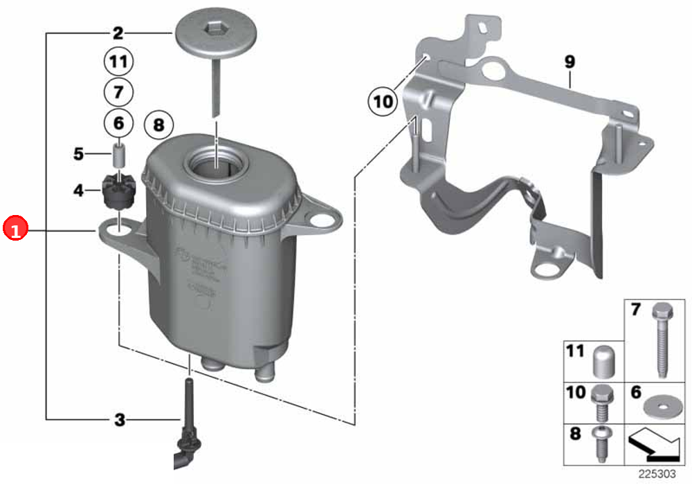 Oil carrier OE 32416782942
