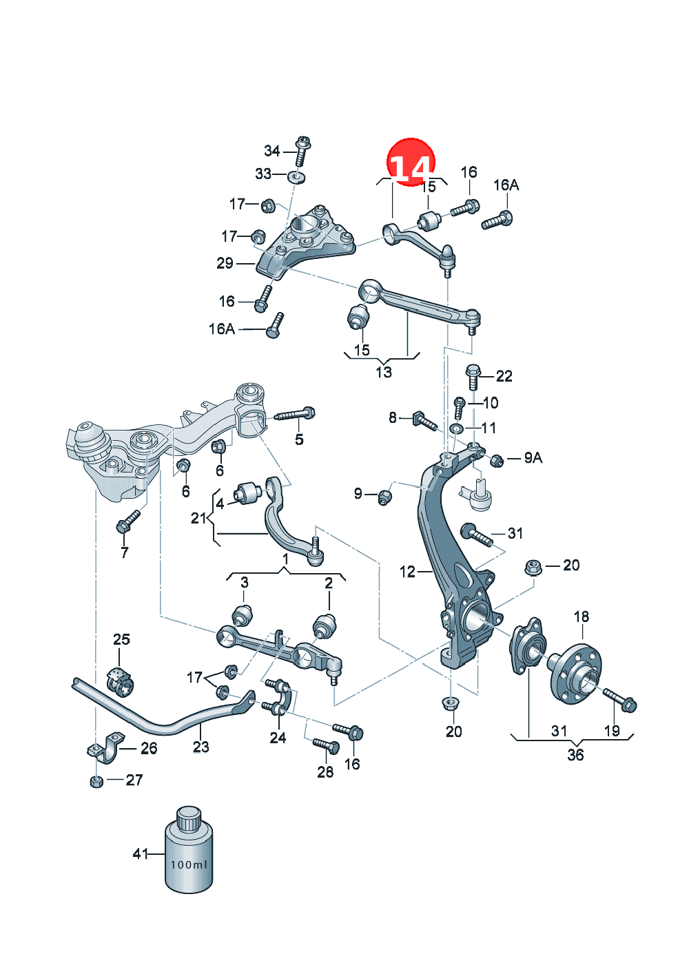 Guide OE 8E0407509A