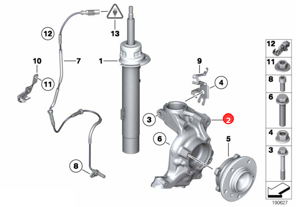 Carrier, left OE 31216793923
