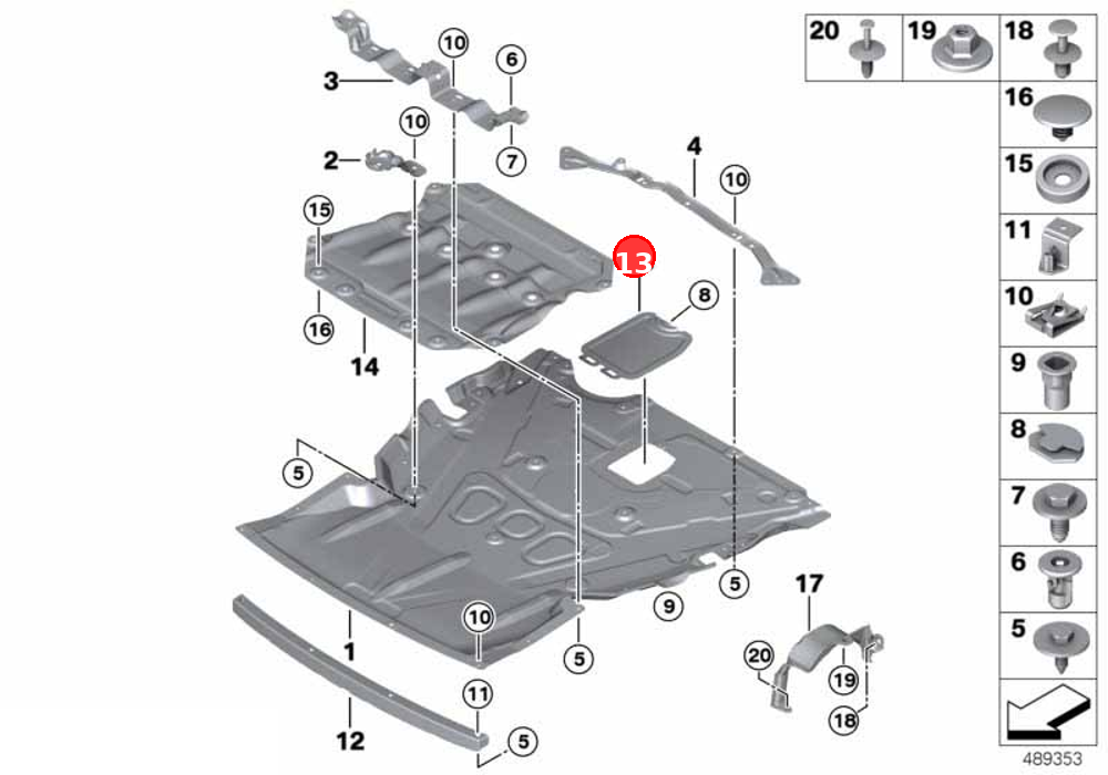 Service cap OE 51717376341