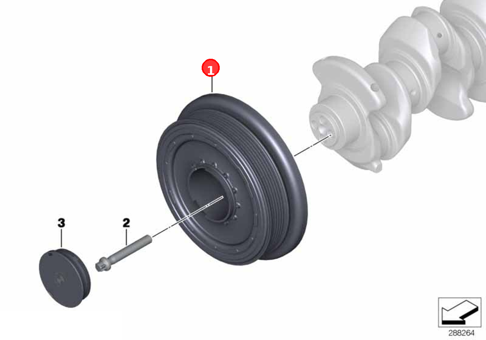 Vibration damper OE 11238513539