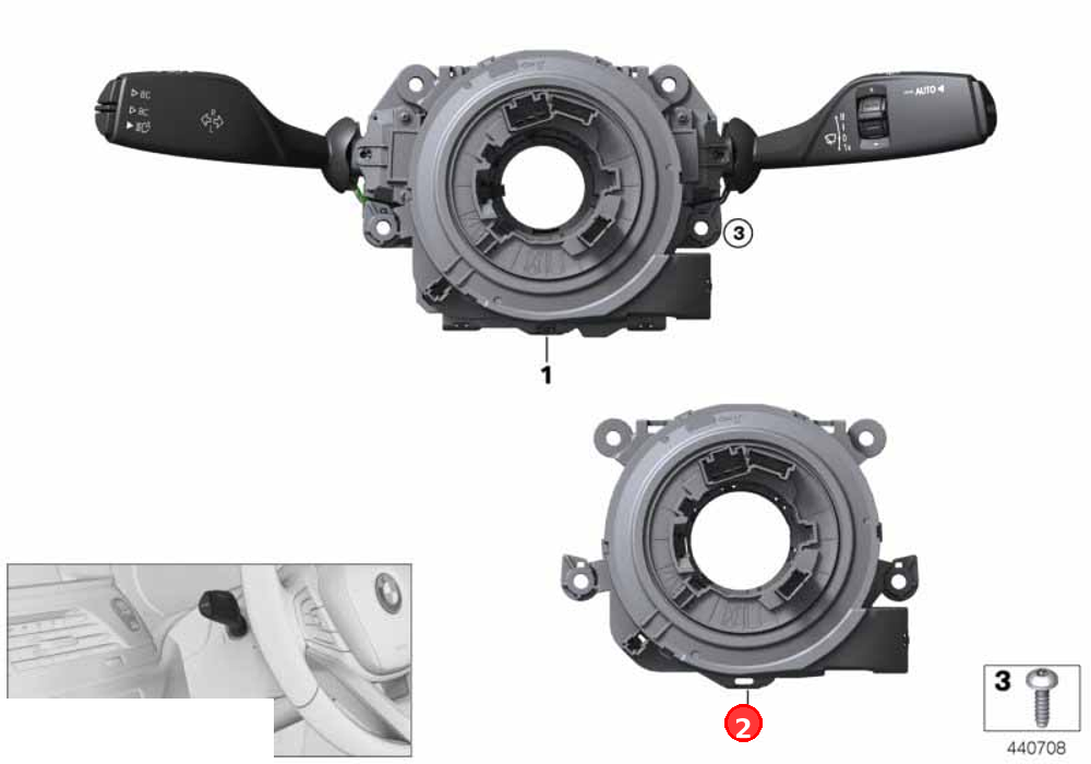 Coil spring cartridge OE 61319383676