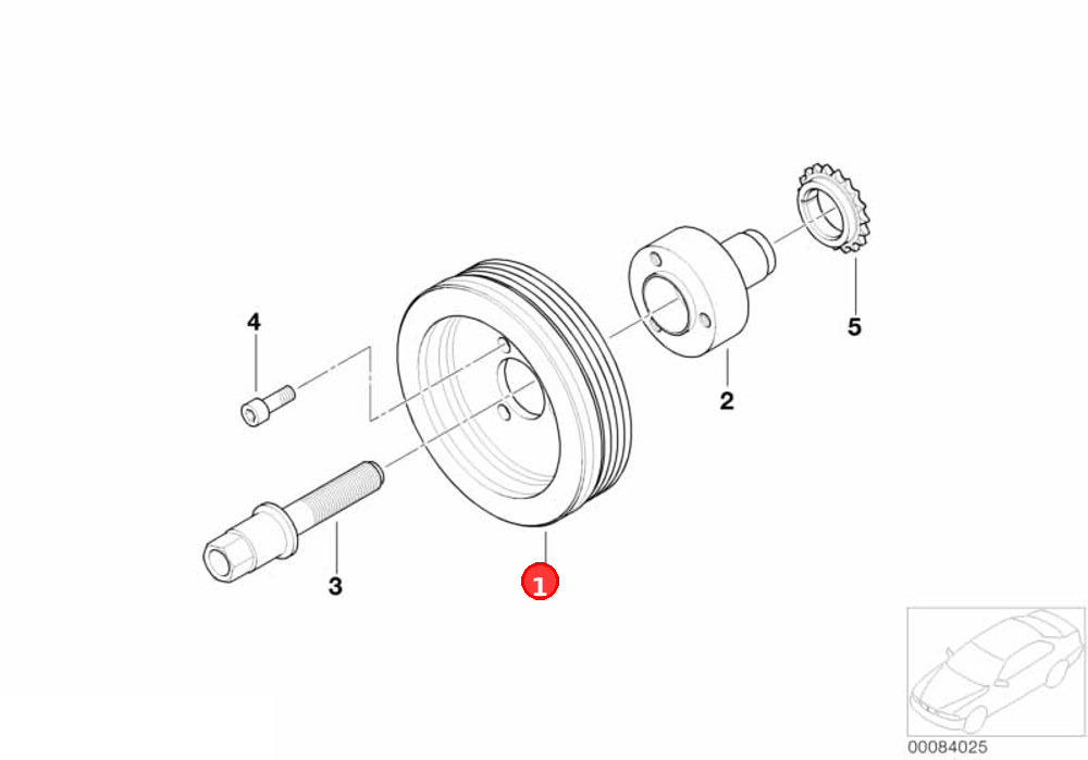 Vibration damper OE 11237505829