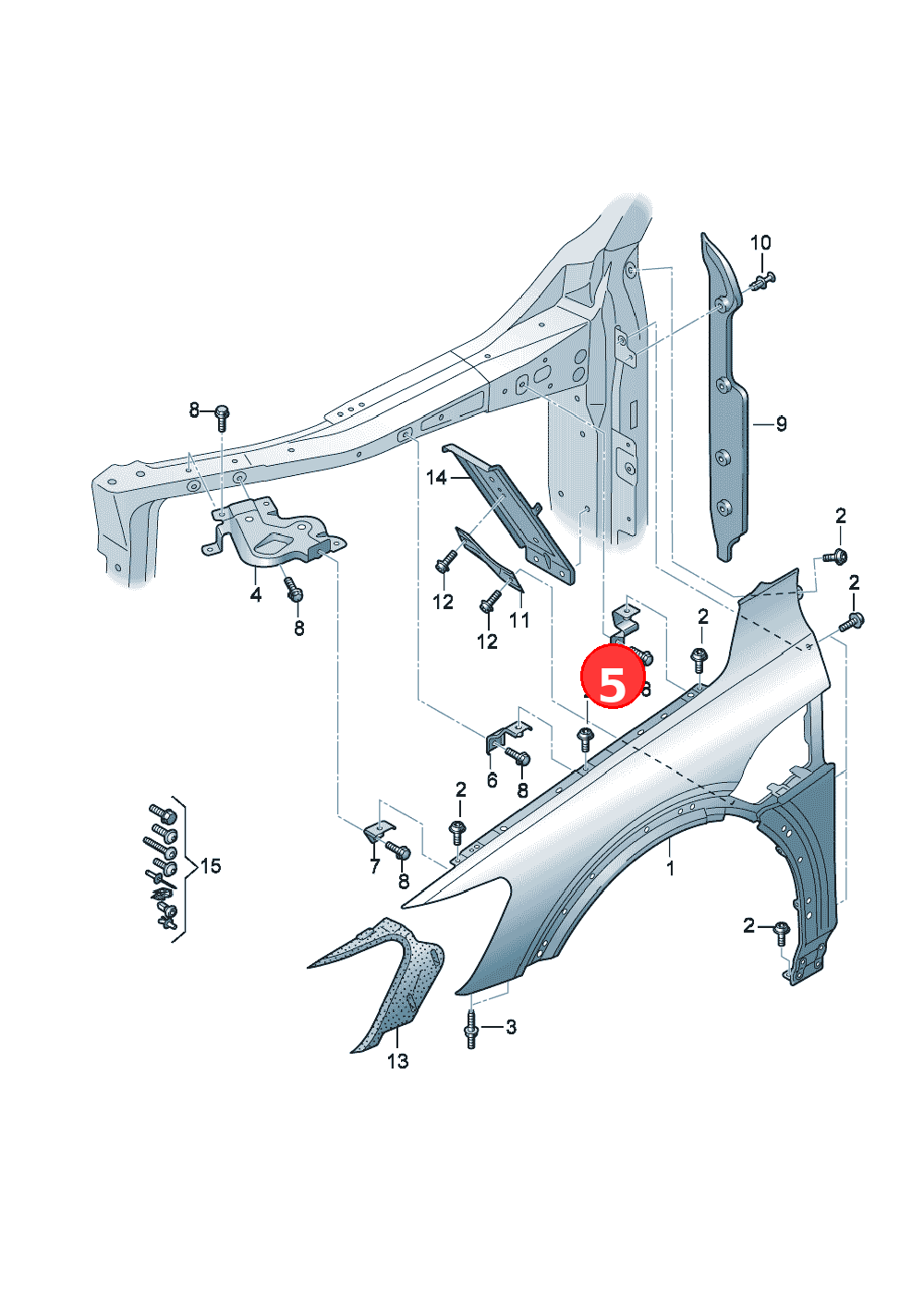Bracket OE 4KE821471