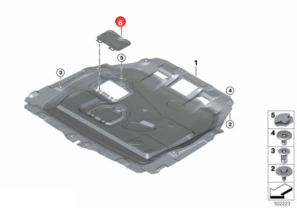 Service cap OE 51757414881