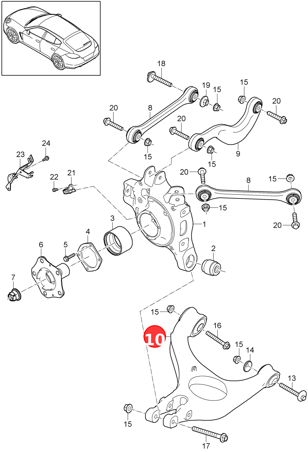 WishboneDiscontinued part OE 97033104102