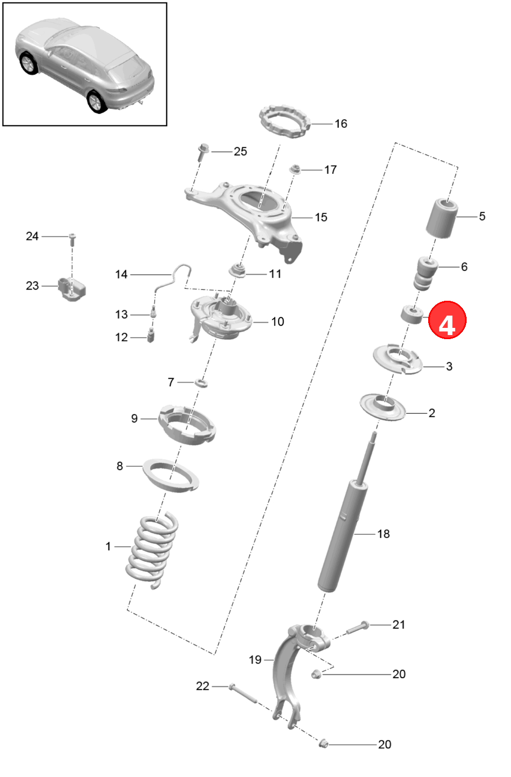 Protective cap OE 95B412127