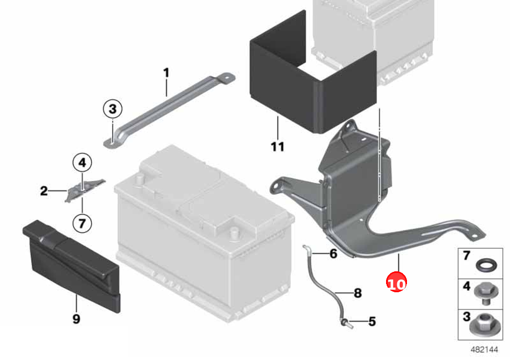 Rollover bar OE 61219317866