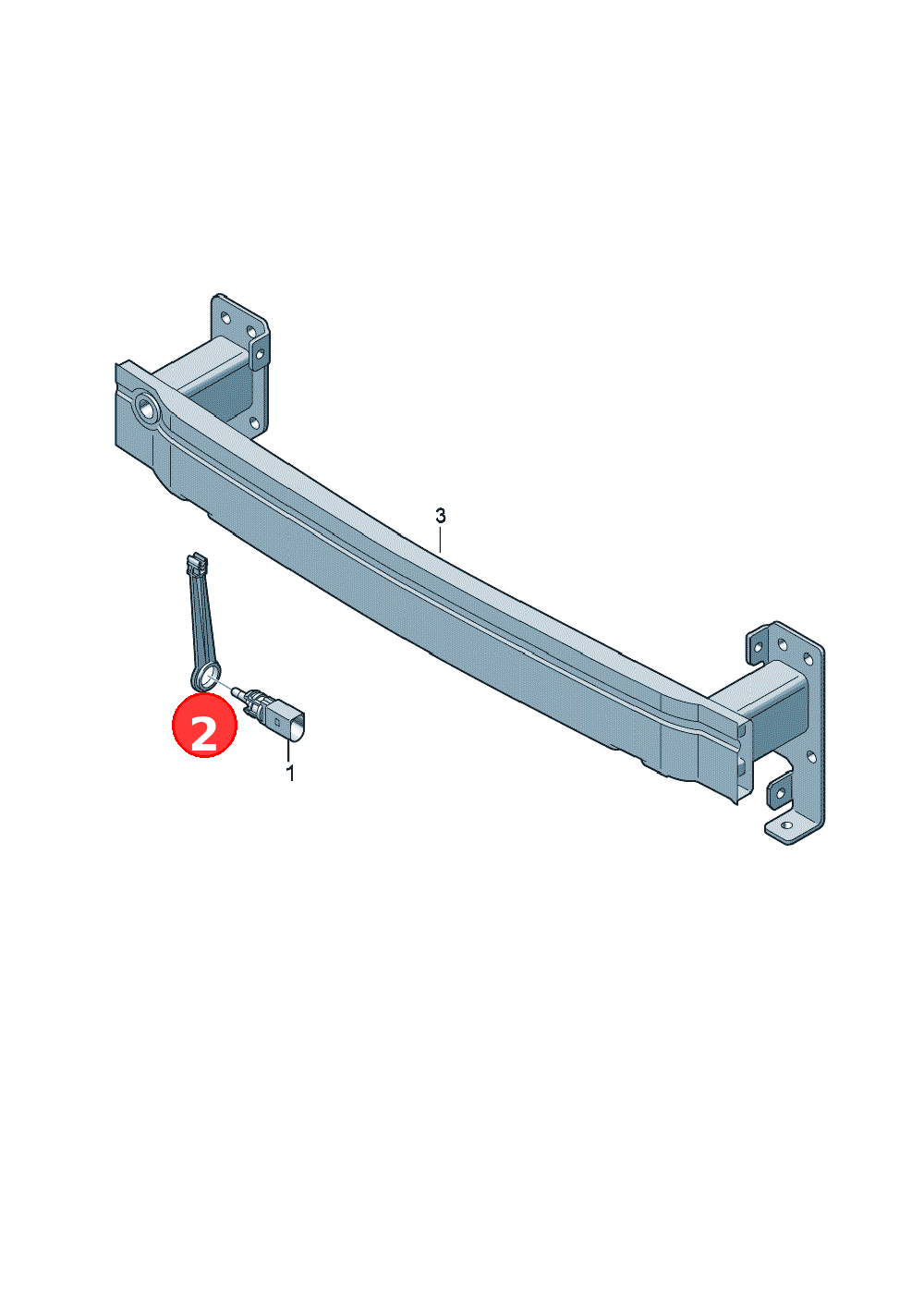 Bracket OE 4G0820536B
