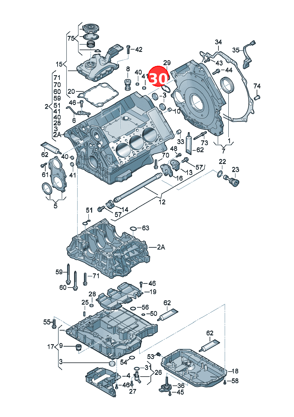 SealF 4F-6-023 321>>*F 4F-6-000 001>> OE 06E103181L
