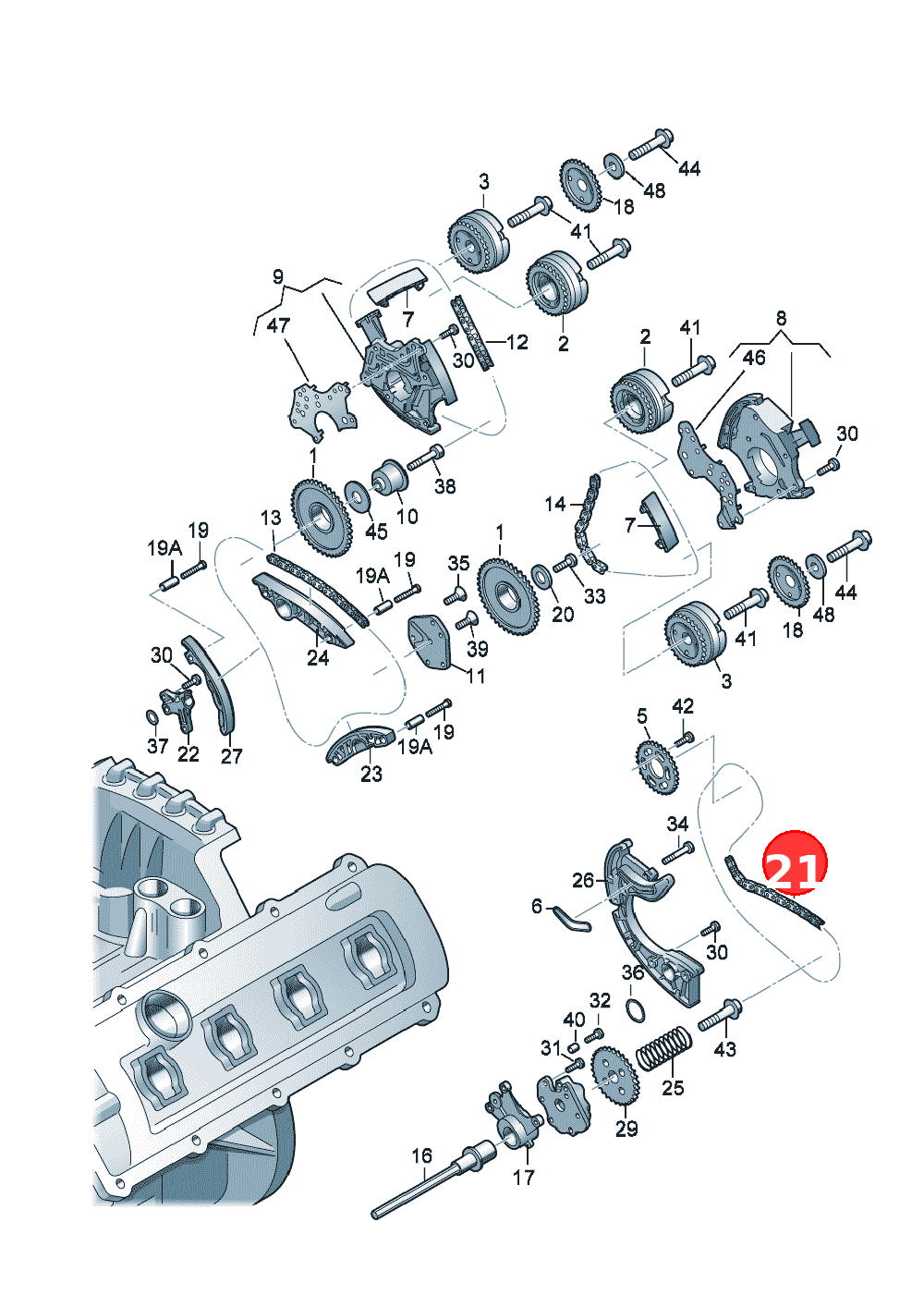 timing chain OE 06E109465