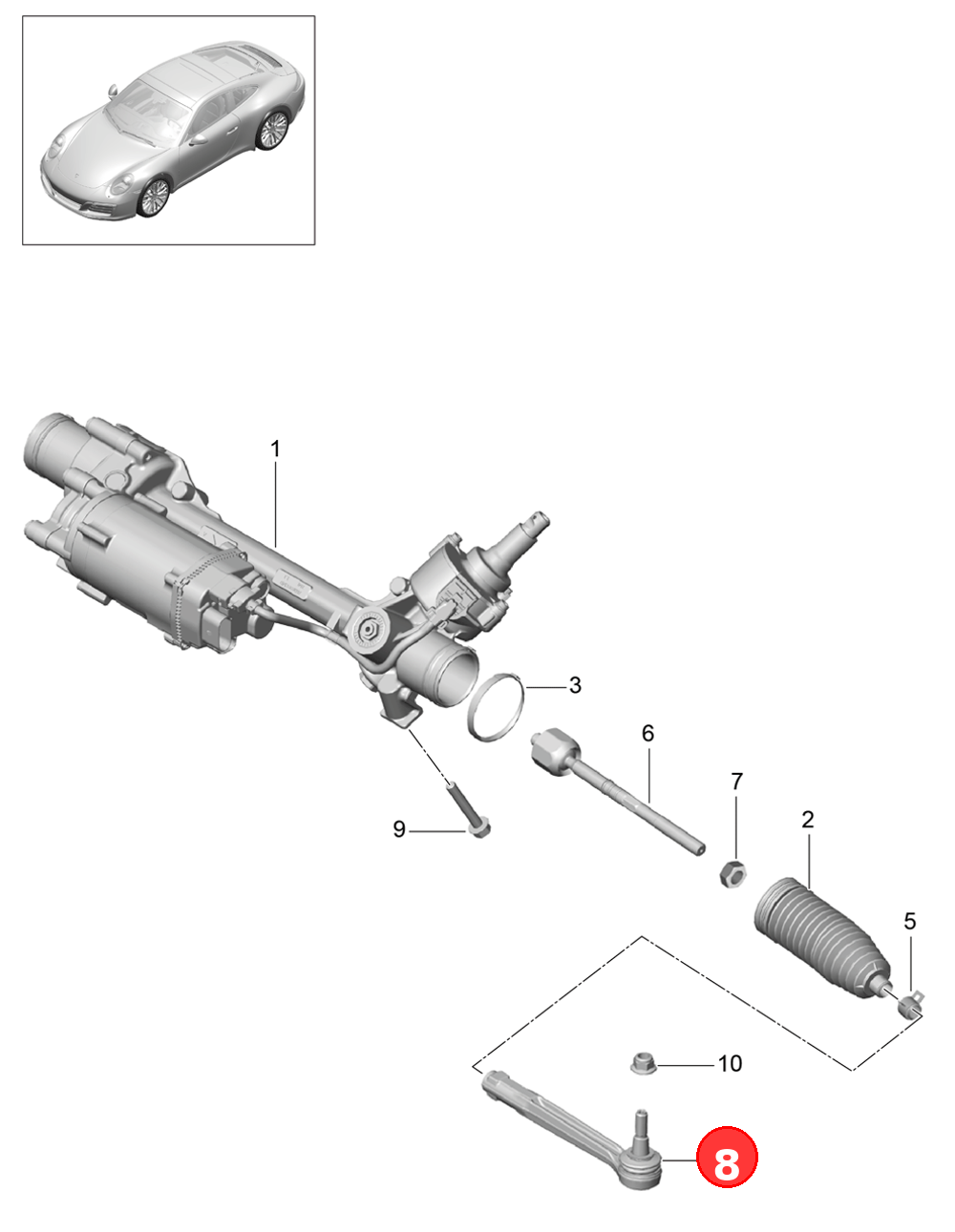 Outer joint OE 99134713100