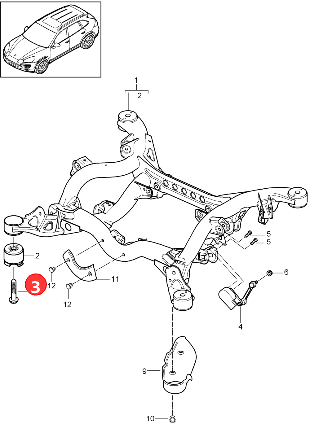 bolt,hex.hd.with shoul.(combi) OE PAF909987