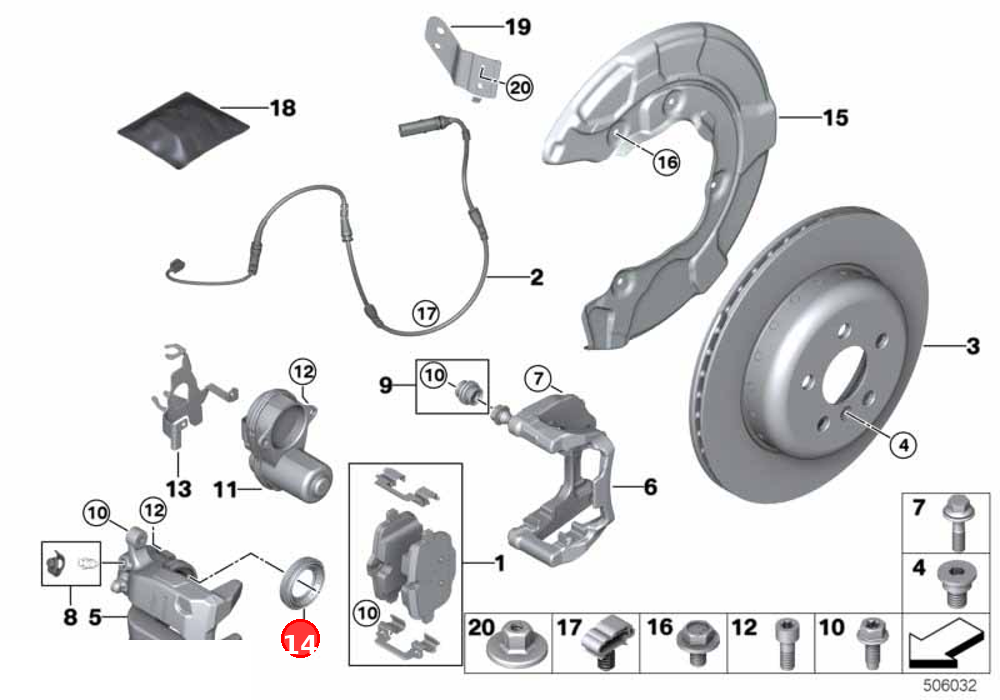 Sealing sleeve OE 34206894092
