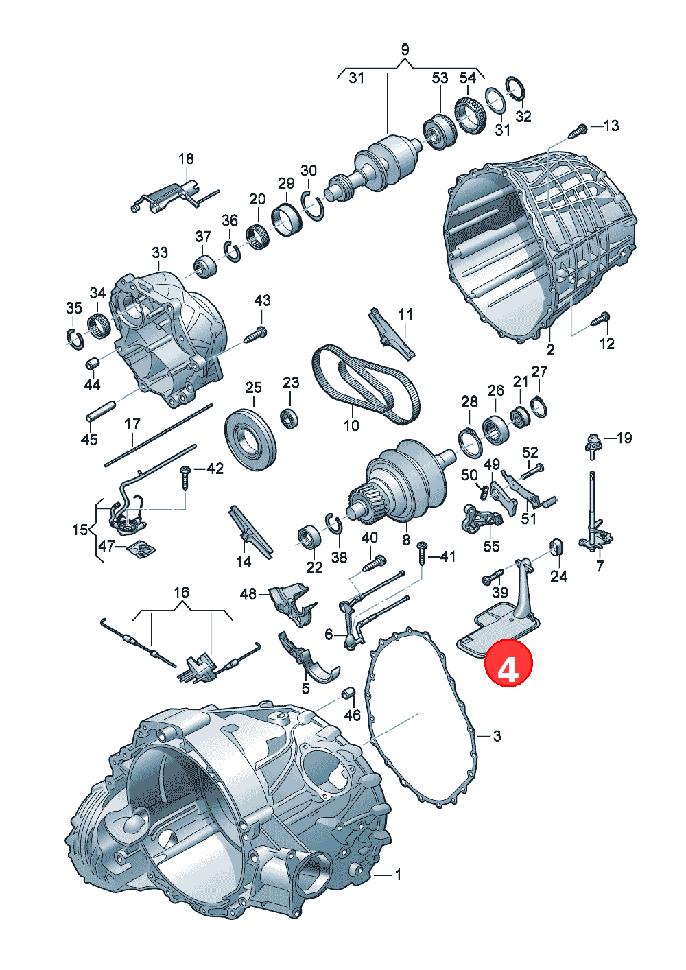 oil filter                     also use:G      26 05 8>> OE 0AW301519C