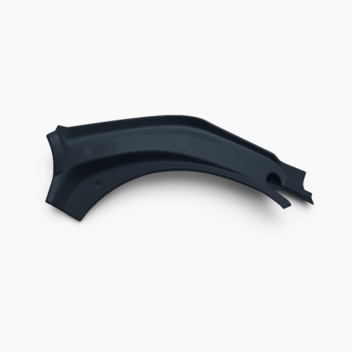 Cover, water gutter, rear, right OE 51717124408
